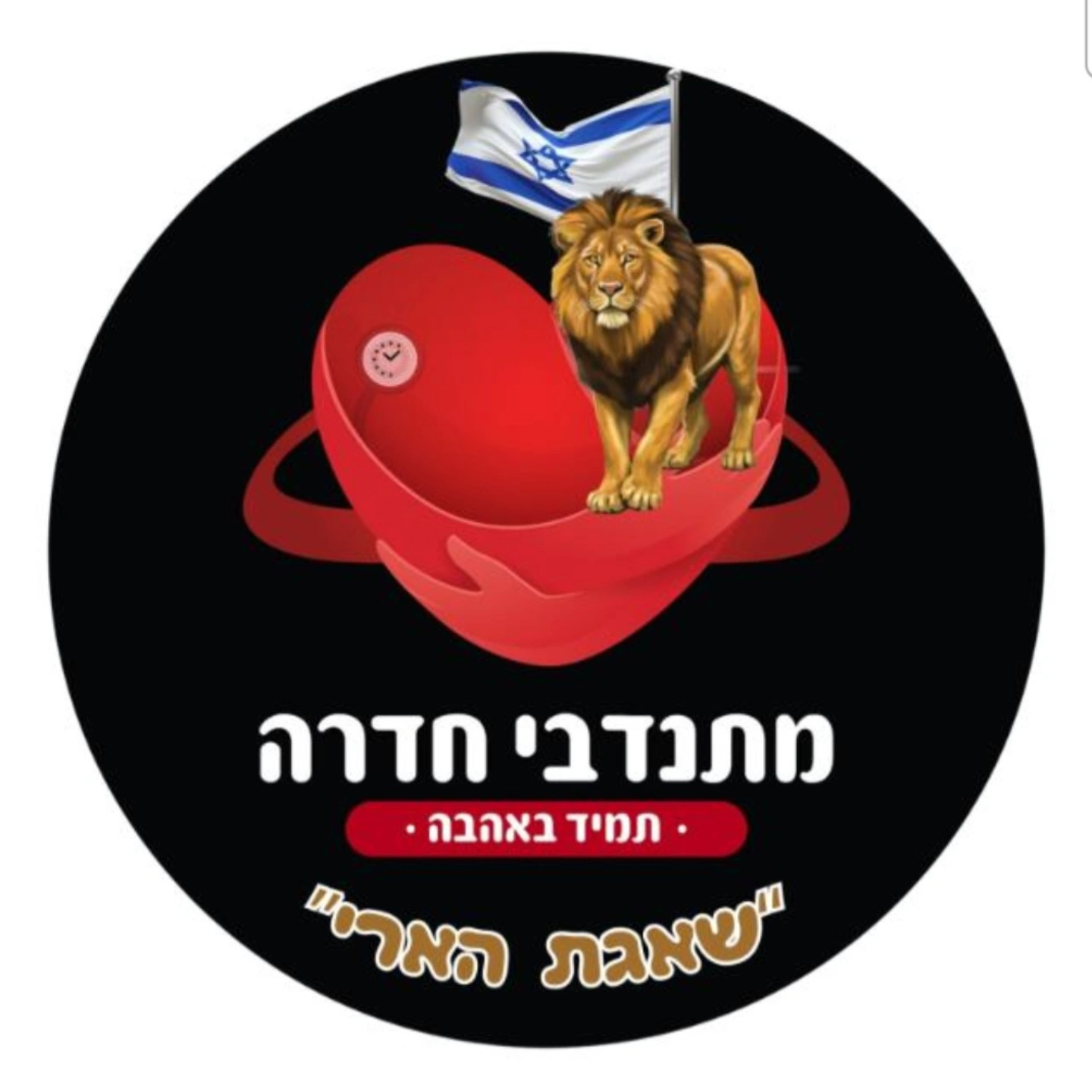 לוגו מתנדבי חדרה